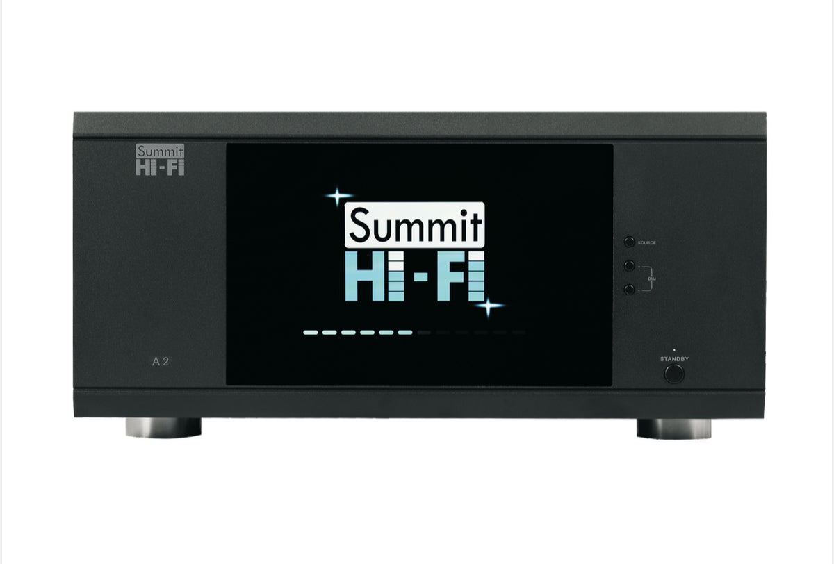 Summit HiFi A2 – High-Power Stereo/Mono Amplifier with Precision Toroidal Power Supply - Summit Hi-Fi