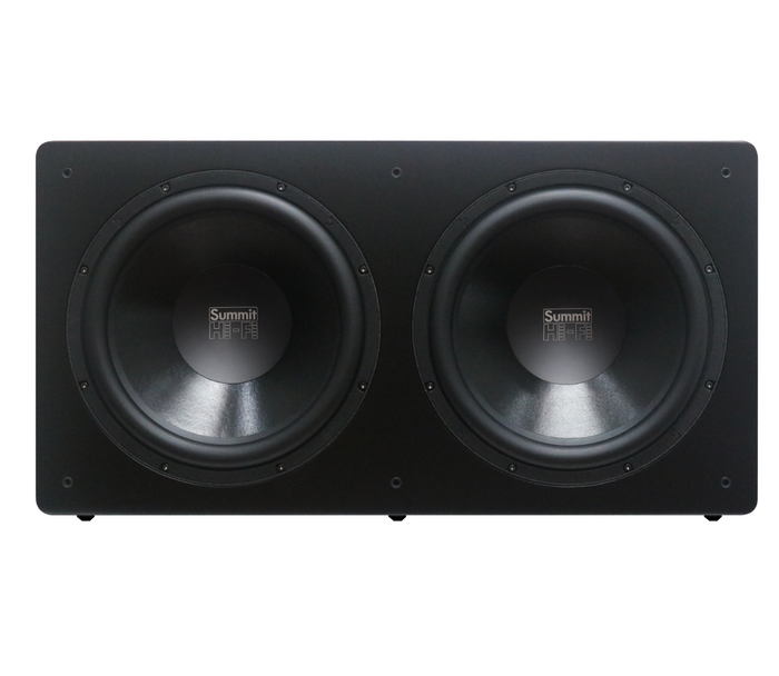 Summit Hi-Fi Pretium Dual 15" Series DSP Subwoofer - Summit Hi-Fi